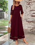 Evelyn | Elegant Maxi Dress With Tummy Coverage