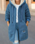 Francesca | Fleece Hooded Jacket