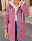 Francesca | Fleece Hooded Jacket