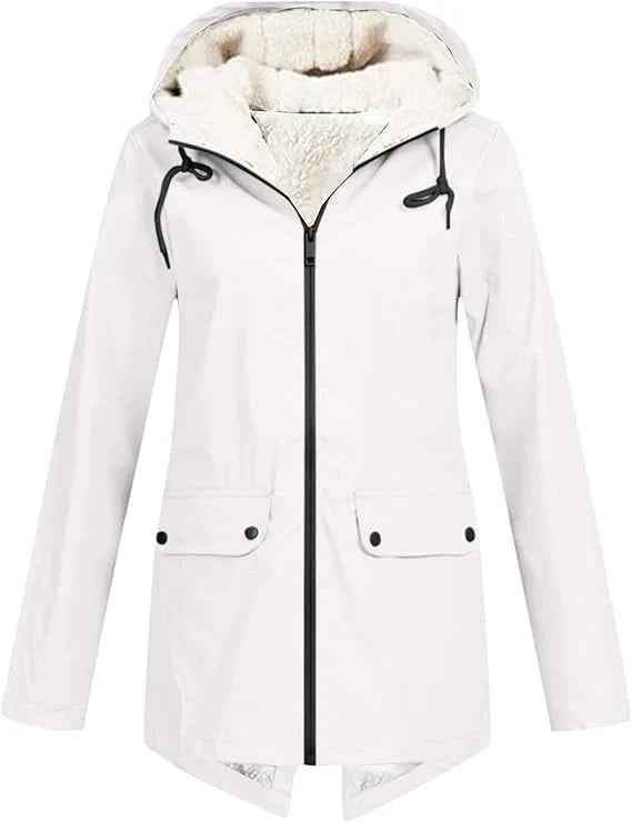 Georgia | Hooded Sherpa Lined Jacket