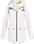 Georgia | Hooded Sherpa Lined Jacket