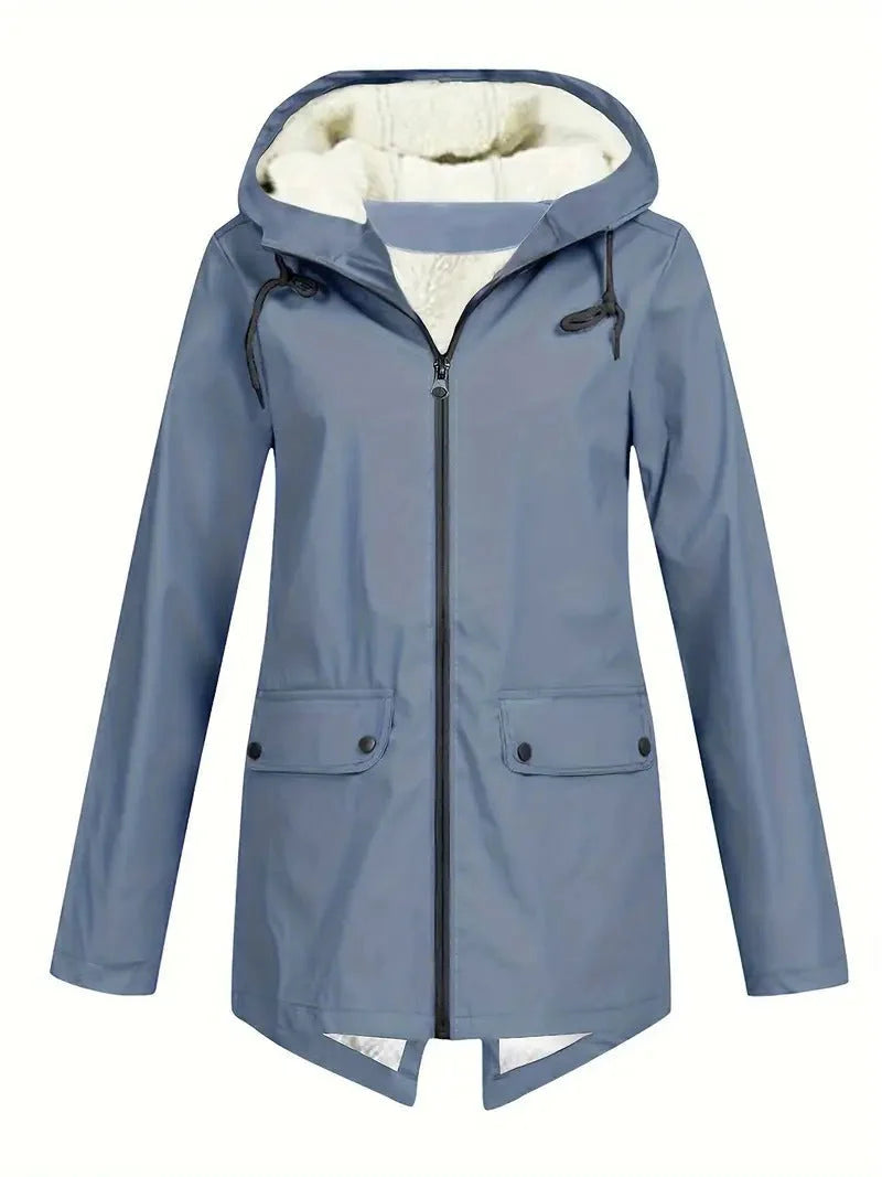 Georgia | Hooded Sherpa Lined Jacket