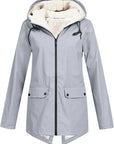 Georgia | Hooded Sherpa Lined Jacket