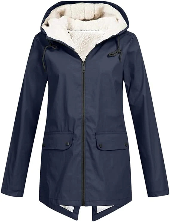 Georgia | Hooded Sherpa Lined Jacket