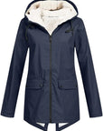 Georgia | Hooded Sherpa Lined Jacket