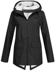 Georgia | Hooded Sherpa Lined Jacket