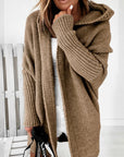 Heidi | Cozy Oversized Hooded Cardigan