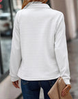 Helena | Half-Zip Detailed Pullover