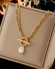 Janine | Pearl Pendant Necklace