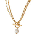 Janine | Pearl Pendant Necklace