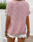 Jenna | Floral Button-Up Blouse