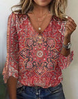 Jillian | Vintage Boho Blouse