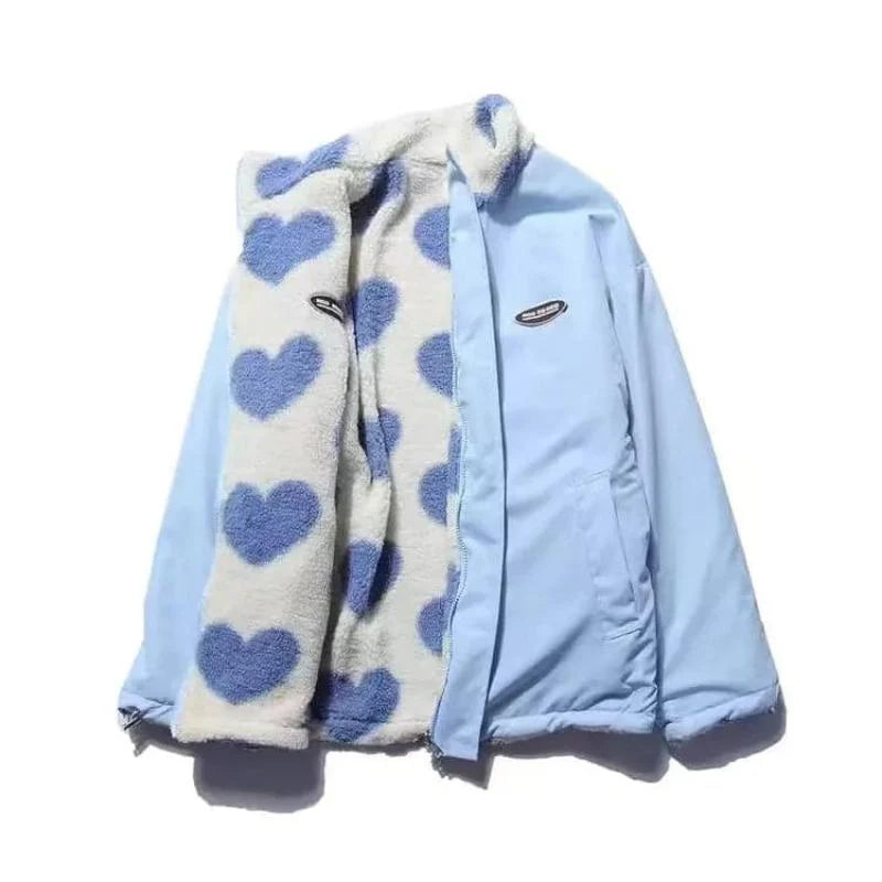 Kaela | Heart-Lined Reversible Jacket