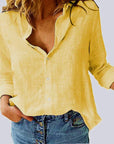 Kaia | Bird Print Long Sleeve Shirt