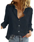 Kaia | Bird Print Long Sleeve Shirt
