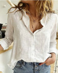Kaia | Bird Print Long Sleeve Shirt