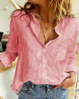 Kaia | Bird Print Long Sleeve Shirt