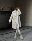 Khloe | Fur-Lined Longline Coat