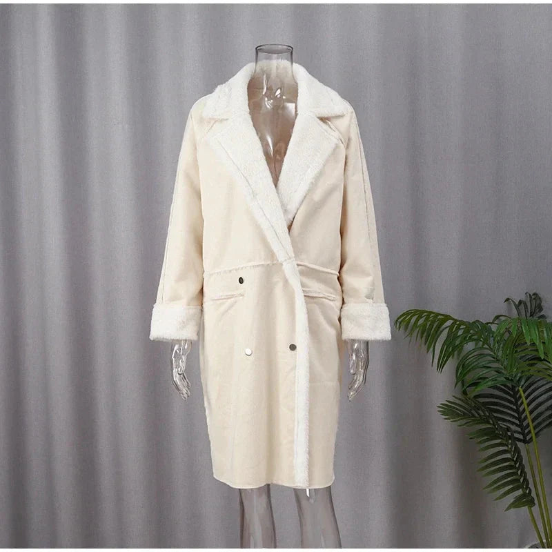 Khloe | Fur-Lined Longline Coat