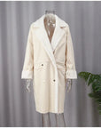 Khloe | Fur-Lined Longline Coat