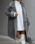 Khloe | Fur-Lined Longline Coat