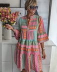 Lola | Patterned Spring Dress