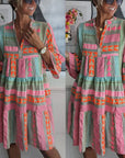 Lola | Patterned Spring Dress