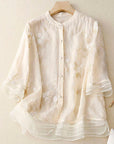 Madison | Elegant Embroidered Blouse