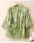 Madison | Elegant Embroidered Blouse