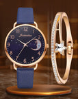 Matilda | Watch and Bracelet Set with Moon-Shaped Dial