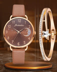Matilda | Watch and Bracelet Set with Moon-Shaped Dial