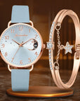 Matilda | Watch and Bracelet Set with Moon-Shaped Dial