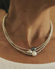 Natalie | Vintage Natural Pearl Necklace