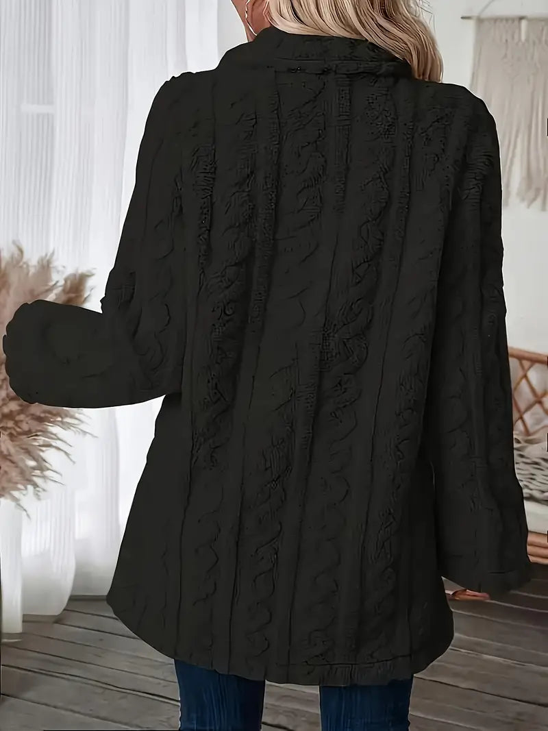 Noella | Textured Winter Coat