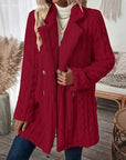 Noella | Textured Winter Coat