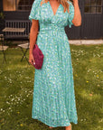 Sandra | Elegant Maxi Dress with V-Neck