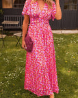 Sandra | Elegant Maxi Dress with V-Neck