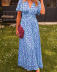 Sandra | Elegant Maxi Dress with V-Neck