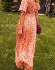 Sandra | Elegant Maxi Dress with V-Neck