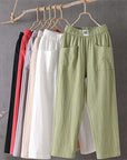 Sara | Linen Blend Pants