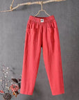 Sara | Linen Blend Pants