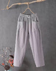 Sara | Linen Blend Pants