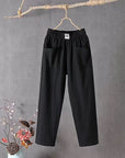 Sara | Linen Blend Pants