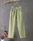 Sara | Linen Blend Pants