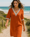 Selena | V-Neck Soft Dress