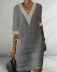 Selena | V-Neck Soft Dress