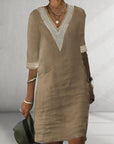Selena | V-Neck Soft Dress