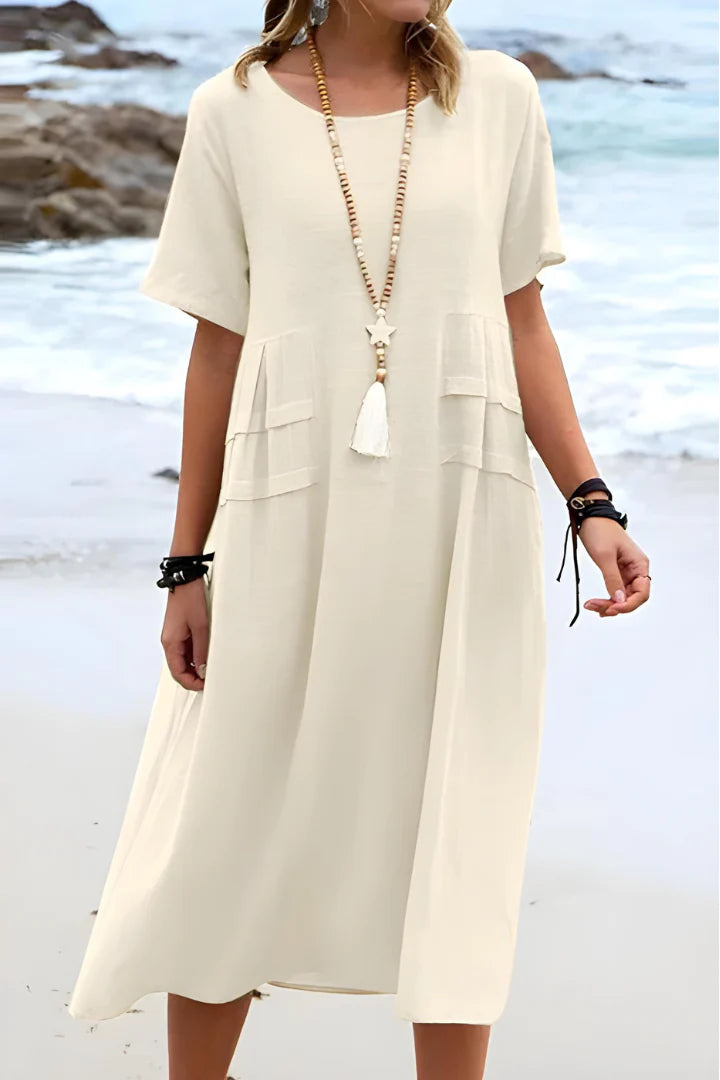 Sharon | Comfortable Tummy Covering Dress