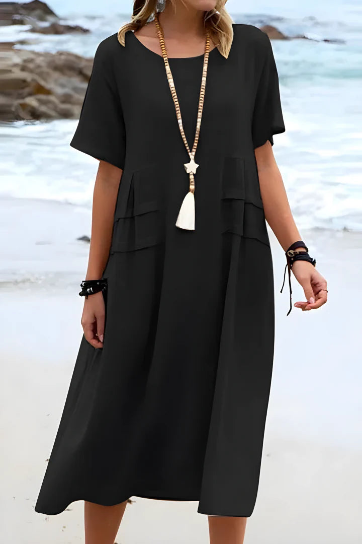 Sharon | Comfortable Tummy Covering Dress