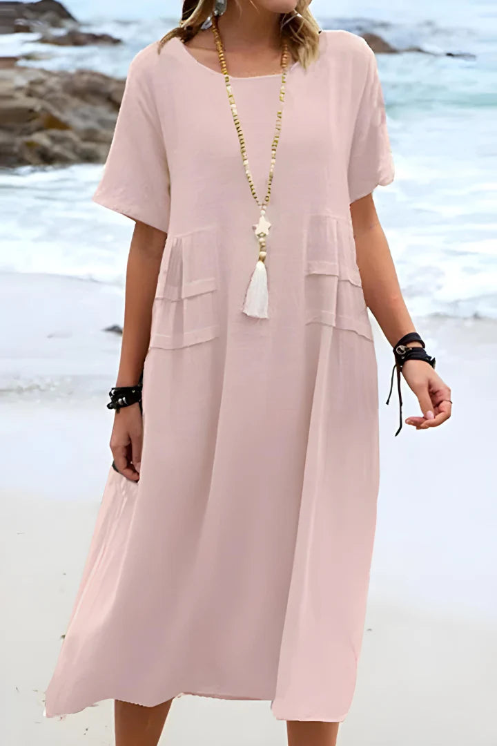 Sharon | Comfortable Tummy Covering Dress